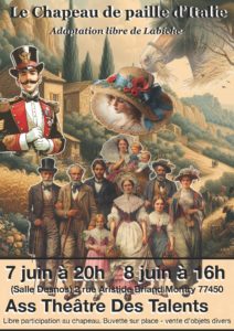 AFFICHE CHAPEAU 1704