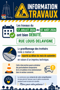 décalage travaux rue dalavigne