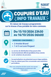 Affiche la saur